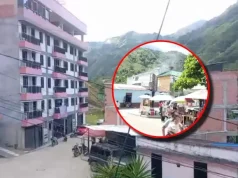 La Farc ataca con drones y disparos a la población de Rioblanco, Tolima