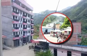 La Farc ataca con drones y disparos a la población de Rioblanco, Tolima
