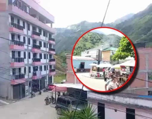 La Farc ataca con drones y disparos a la población de Rioblanco, Tolima