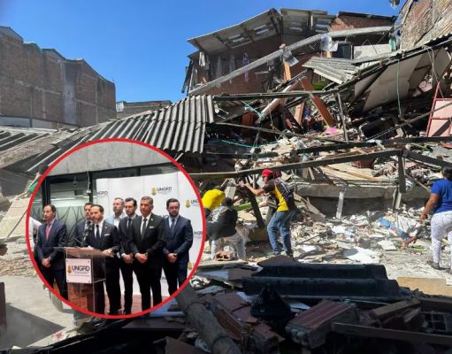 Ante emergencia provocada por el terremoto de Magnitud 7.4 en Colombia, el gobierno nacional declara desastre nacional