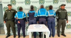 Capturados falsos agentes de tránsito en San Martin Cesar