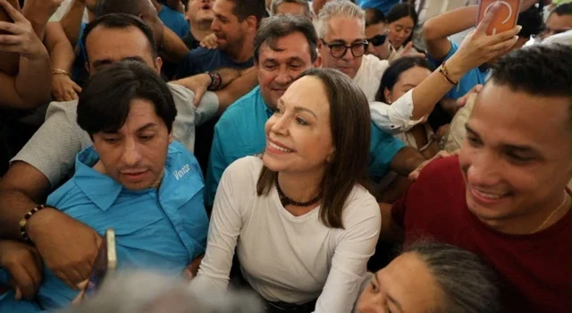 María Corina Machado regresó a Venezuela