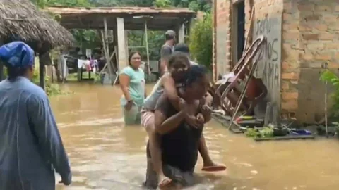 Oficina Departamental de Gestión del Riesgo de Desastres, emitió una alerta por lluvias fuertes, crecientes súbitas y riesgo de deslizamientos en el Cesar